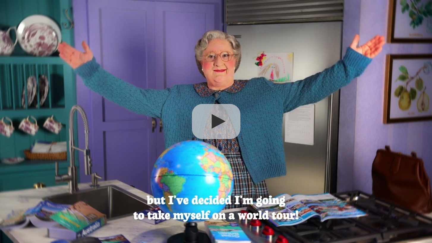 A special message from Mrs. Doubtfire